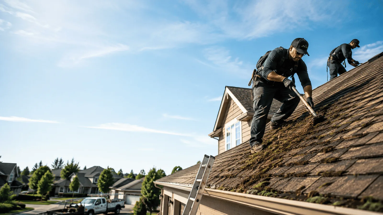 Roof Moss Removal in Ursa, IL near me